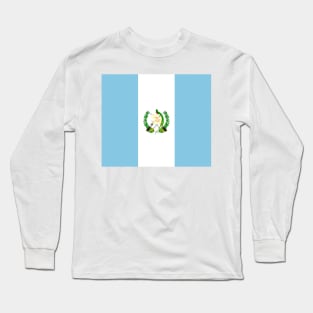 Guatemala Flag Long Sleeve T-Shirt